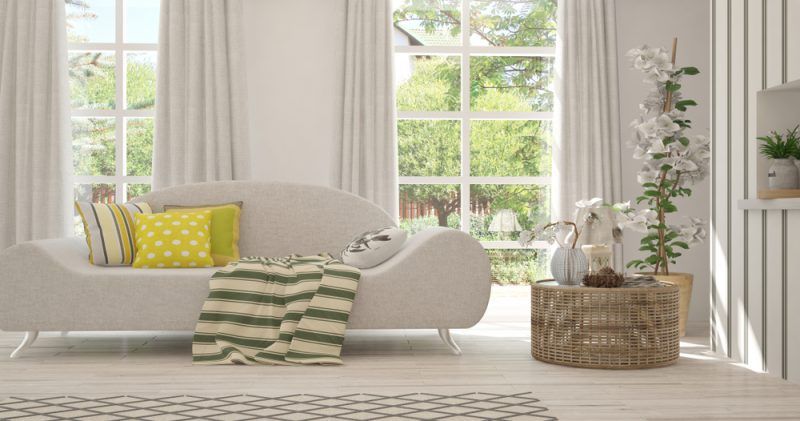 Cojines, mantas y flores son elementos que cambian la energía de la casa.