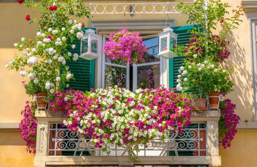 El balcón es un lugar que te puede inspirar. Aprovéchalo