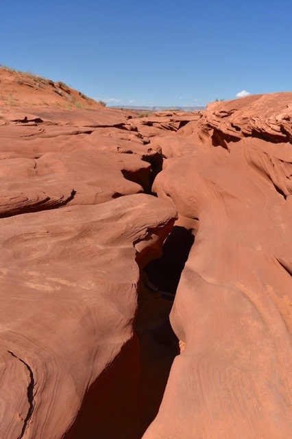 en Page Arizona visita el famoso cañon de ranura, es una experiencia que hay que vivir.