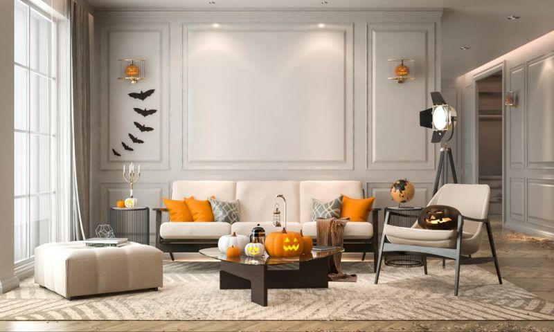 El naranja y el negro son los colores protagonistas en Halloween.