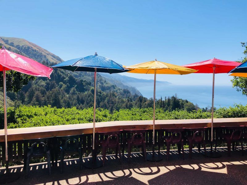 Cuando vayas a Big Sur y a Carmel detente a mirar las vistas tan bellas en sus miradores.