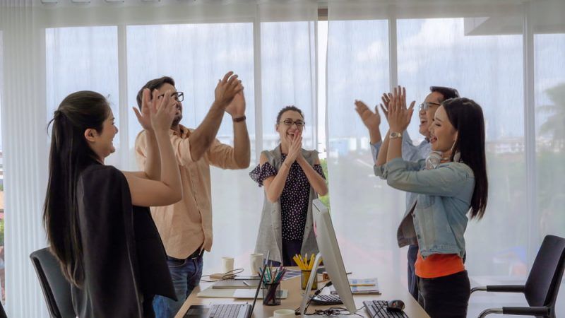 La líder sabe que las victorias no son solo de ella. Para lograrlas tiene un equipo de gente dispuesta y comprometida a su lado.