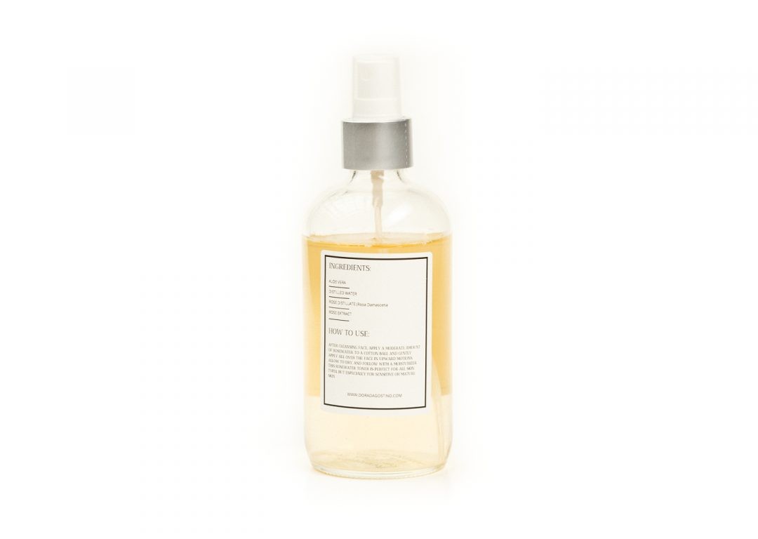 Rose Water Facial Toner Agua de Rosas - Imagen 3