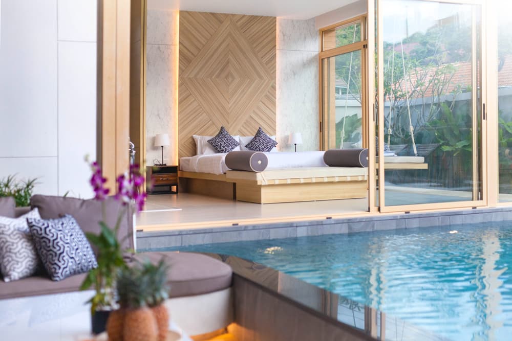 Los cuartos modernos ideales deberían estar integrados de alguna forma a la naturaleza.